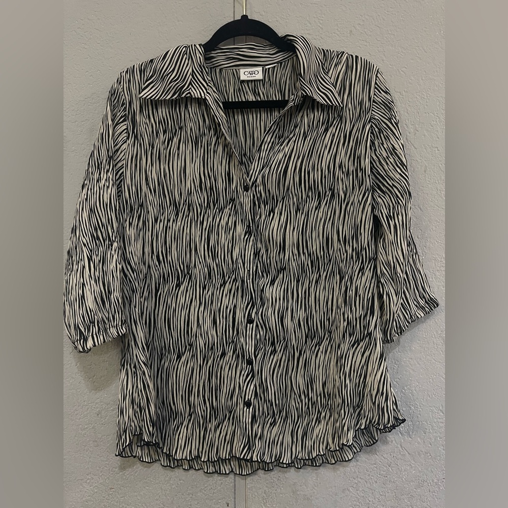 CATO - button up women's blouse